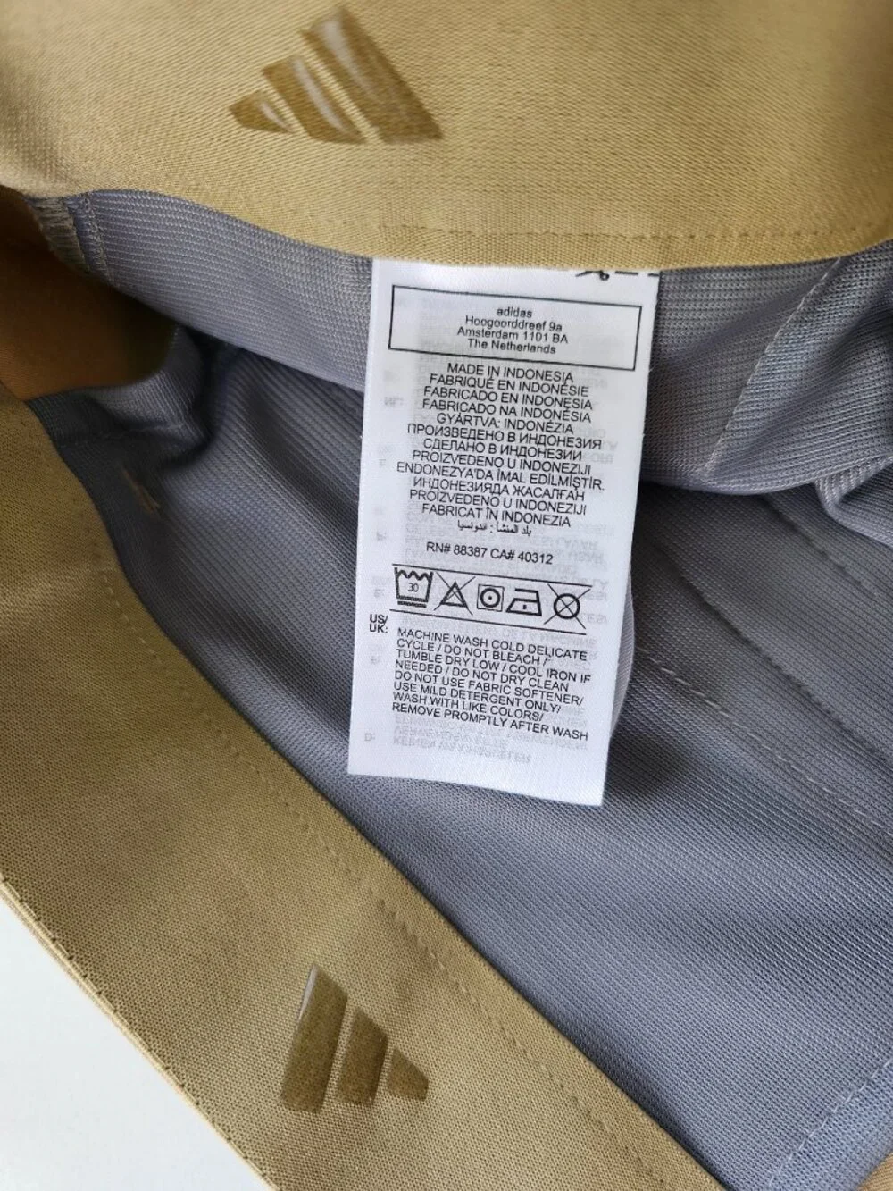 Adidas Men's Golf Khaki Pants size 34x32 NWT